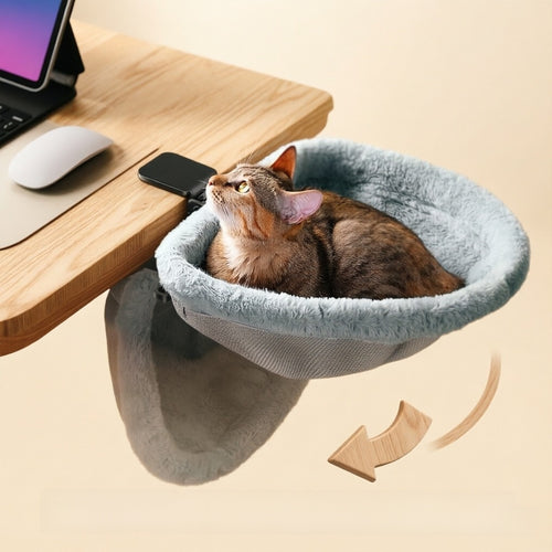 DeskPaw Foldable Table Cat Bed